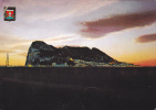 ALGERICAS  (Cadiz) - Nocturnal View Of The "Penon De Gibraltar. Rare Postcard,carte Postale-SPAIN - Cádiz