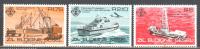 Zil Eloigne Sesel: Yvert N°50/2** ; Port; Bateau; Pêche; Forage; MNH; Voir Le Scan - Seychellen (1976-...)