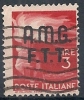 1947-48 TRIESTE A USATO DEMOCRATICA 3 LIRE - RR10096 - Afgestempeld