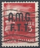 1947-48 TRIESTE A USATO DEMOCRATICA 3 LIRE - RR10096-2 - Afgestempeld