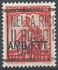 1949-50 TRIESTE A USATO DEMOCRATICA 10 LIRE - RR10096 - Afgestempeld