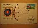 GERMANY Berlin 1979 World Championship Archery Shooting Arc Arch Tir Tiro Con Arco Bogen Bogenschiessen FDC Cancel Cover - Bogenschiessen