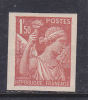 FRANCE N°652 1.50 ROUGE BRUN TYPE IRIS NON DENTELE** - Neufs