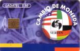 MEXIQUE MEXICO CAMBIO DE MONEDA CHANGE SERFIN DRAPEAUX FLAGS UT - Timbres & Monnaies