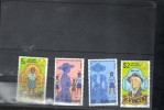 ST. VICENTE Nº 491 AL 494 - Unused Stamps
