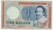 NETHERLANDS 10 GULDEN 23.3.1953. - 10 Florín Holandés (gulden)