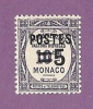 MONACO TIMBRE N° 140 NEUF AVEC CHARNIERE TIMBRE TAXE SURCHARGE - Neufs