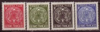 - GUYANE - 1947 -YT N° Timbre Taxe 22 / 25  - * - - Neufs