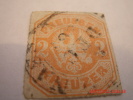 PRUSSIA, SCOTT# 24, 2kr  ORANGE, USED - Oblitérés