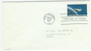 Airmail Cape Canaveral 20 Feb 1962 First Day To Ieper (Belgium)  4ct Us Man In Space - Cartas & Documentos