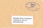 Frontal Carta BARCELONA 2005. Franquicia Postal Marca Sindicato Correos - Briefe U. Dokumente