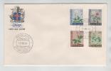 Iceland FDC 15-7-1964 Complete Set Of 4 FLOWERS - FDC