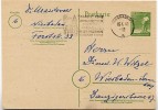 Kontrollrat P 961  Postkarte  Wiesbaden Stpl. NATIONALVERSAMMLUNG 1948  Kat. 12,50 € - Enteros Postales