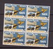 New Zealand Postfris 1964 Nr 432 Blok Van 6: Zekerheid Op De Straat - Unused Stamps