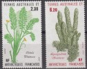 TAAF 1986 Yvert 118 - 119 Neuf ** Cote (2015) 4.65 Euro Plante Antarctique - Neufs