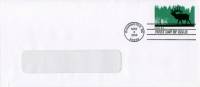 Entier Postal Sur Enveloppe Avec Fenêtre Et  Timbre "Elan" Et Oblit. PJ Washington 2 Mai 2008 - Format 105 X 242 Mm - 2001-10