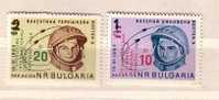 BULGARIA / Bulgarie   1964  SPACE - Riccione   2v.-MNH - Europa