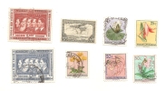 Congo Belga Used 8 Sellos Dif - Used Stamps
