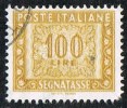 Italia Segnatasse 1955/84 "Stelle"   £. 100  Usato Sicuro - Impuestos