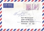 Enveloppe Lettre De Belgique Au Canada - Renvoi à L´expéditeur - Storia Postale