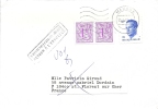Enveloppe Lettre De Belgique En France - "N´habite Pas à L´adresse Indiquée" - Storia Postale