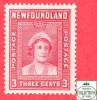 Canada  Newfoundland # 246 Scott /Unisafe - Mint - 3 Cents - Queen Elizabeth - Dated 1938 - 1908-1947