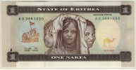 ERYTHREE  -  ERITREA  -  1  NAKFA  1997  -  P.1 - Erythrée