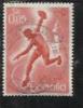 SOMALIA AFIS 1958 SPORT SPORTS CENT. 5c CENTESIMI USATO USED OBLITERE' - Somalie (AFIS)