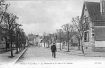 28Z04-NLR-36- NOGENT-LE-ROI - Le Boulevard De La Gare Et Le Château - Nogent Le Roi