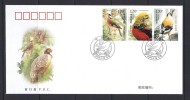 Env Fdc  Chine 2008, Faune, Oiseaux, Faisans.... - Gallinaceans & Pheasants