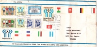 WORLD FOOTBALL CHAMPIONSHIP, 1978, FDC COVER SENT TO ROMANIA, ARGENTINA - 1978 – Argentina