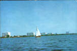 Romania-Postcard 1979-Mamaia- Sailing On Lake Siutghiol - Vela