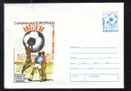 EUROPEAN FOOTBALL CHAMPIONSHIP, ENGLAND 1996, COVER STATIONERY, ENTIER POSTAL, UNUSED, ROMANIA - Fußball-Europameisterschaft (UEFA)