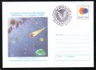 TOTAL SOLAR ECLIPSE, 1999, COVER STATIONERY, ENTIER POSTAL, OBLITERATION CONCORDANTE, ROMANIA - Astrology