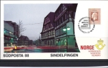 Carte Maximum Norvège, Exposition Philatélique ,südposta 88,sindelfingen,28-30-10-1988 - Tarjetas – Máximo