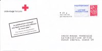 Postreponse Lamouche Croix Rouge Française 07P777 - Prêts-à-poster:Answer/Lamouche