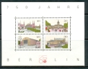 1987 GERMANY BERLIN 750 YEARS BERLIN SOUVENIR SHEET MICHEL: B8 MNH ** - Blocks & Kleinbögen