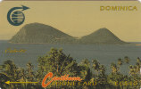 Dominica, DOM- ?, Cabrits, No Control, White Strip, 2 Scans. - Dominica