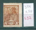 + 22K692 / Mi.No. 354 - INFANTERIST Soldier Russia Russie Russland Rusland Used 1928 - Usados