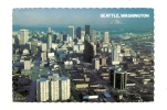 Cp, Etats-Unis, Seattle, Douwntown Business DIstrict And The Kingdom..., Voyagée 1981 - Seattle