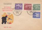 Construction - Allemagne - République Démocratique - Lettre FDC De 1952  - Valeur 15 Euros - Briefe U. Dokumente