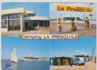 CPM DPT 66 LE BARCARES CAMPING LA PRESQU ILE EN 1970, MULTIVUES - Port Barcares