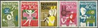 NEDERLAND    1964  804/808 - Used Stamps