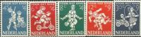 NEDERLAND    1958  680/684 - Usados