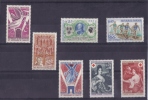 LOT E TIMBRES (ANNEE 1968) N*1571/1572/1573/1575/1576/1580/1581 NEUF** - Collections