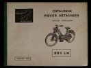 Catalogue PEUGEOT Cyclomoteurs BB3LM  1965  Vélomoteurs  Motos - Motorfietsen