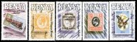 (008) Kenya / Kenia  Stamp On Stamp / Timbre Sur Timbre / Marke Auf Marke  ** / Mnh  Michel 527-31 - Kenya (1963-...)