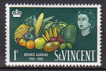 St. Vincent 1965 Mi. 199      1 C Botanische Gärten Tropische Früchte MH* - St.Vincent (1979-...)