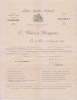 Freemasonry, Plumbline, Compass, Masonic Letter 1894, Maconnerie, Maconnique, France - Franc-Maçonnerie