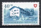 Schweiz, 1949 Pro Patria 40 Cent., MiNr. 528 Postfrisch (a280511) - Nuovi